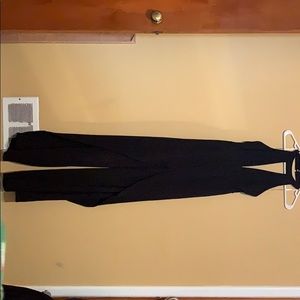 Black One-piece pant outfit
